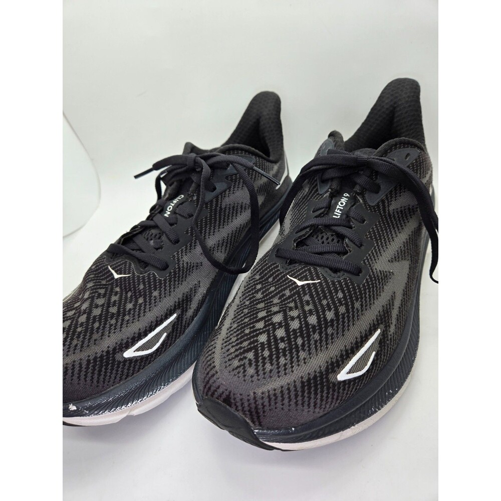 Hoka Clifton 9 Shoes Women's 9 B Black - Picture 4 of 8
